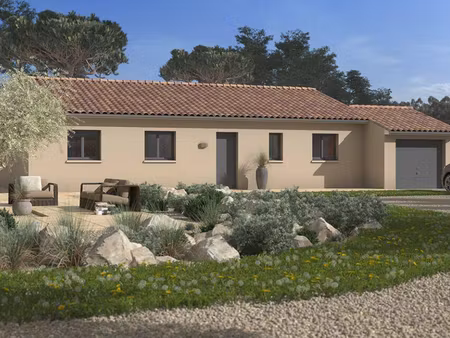 terrain avec maison neuve à vendre
