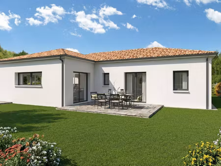 terrain avec maison neuve à vendre
