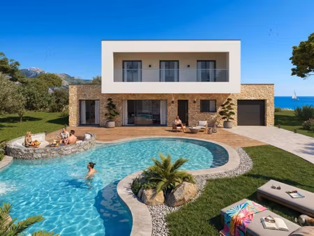 terrain avec maison neuve à vendre