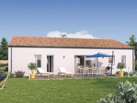 terrain avec maison neuve à vendre