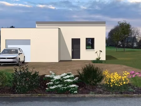 terrain avec maison neuve à vendre