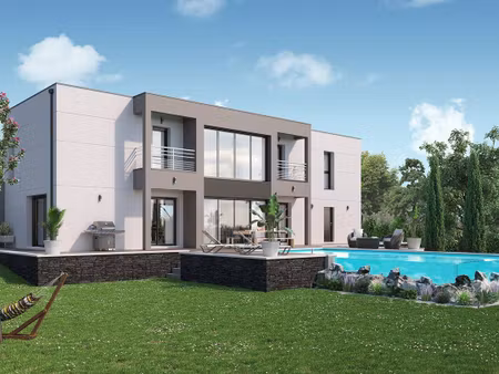 terrain avec maison neuve à vendre