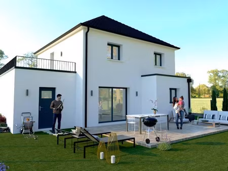 terrain avec maison neuve à vendre