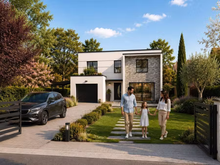 terrain avec maison neuve à vendre