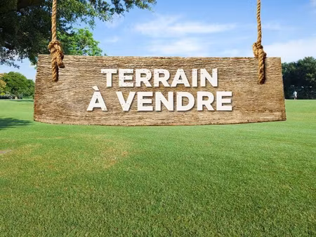 terrain constructible à vendre