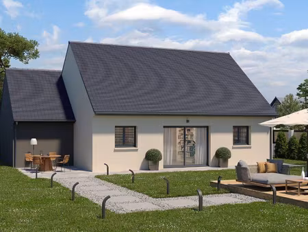 terrain avec maison neuve à vendre