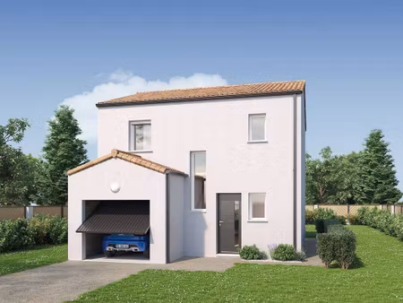 terrain avec maison neuve à vendre