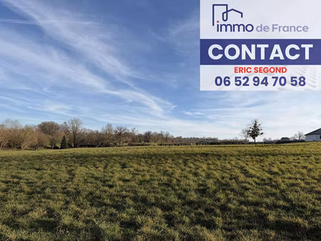 terrain constructible viabilisé à vendre