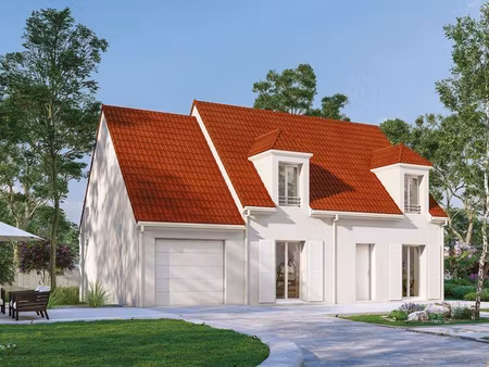 terrain avec maison neuve à vendre