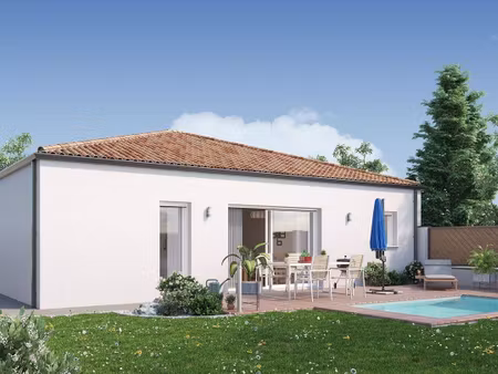 terrain avec maison neuve à vendre
