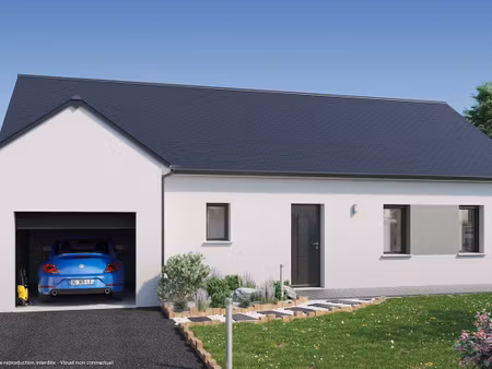 terrain avec maison neuve à vendre