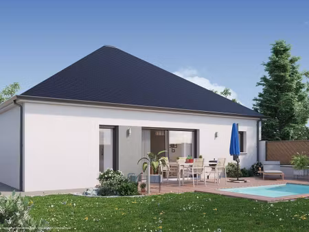 terrain avec maison neuve à vendre