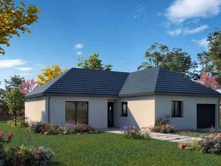 terrain avec maison neuve à vendre