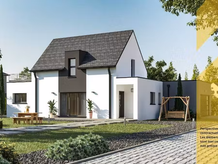 terrain avec maison neuve à vendre