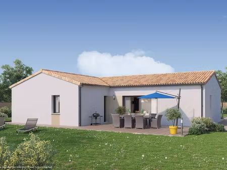 terrain avec maison neuve à vendre