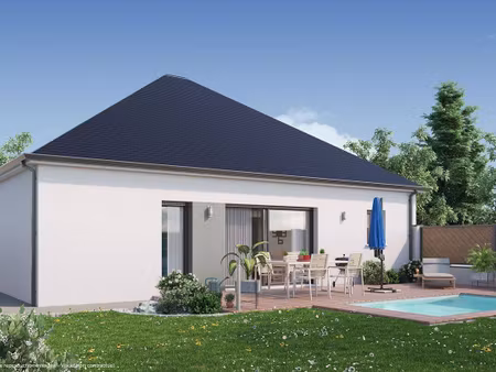 terrain avec maison neuve à vendre