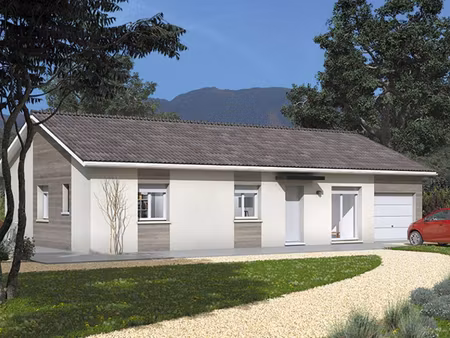 terrain avec maison neuve à vendre