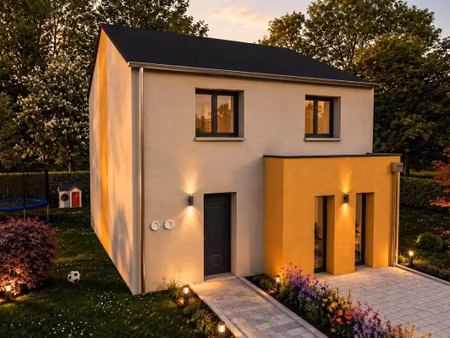 terrain avec maison neuve à vendre