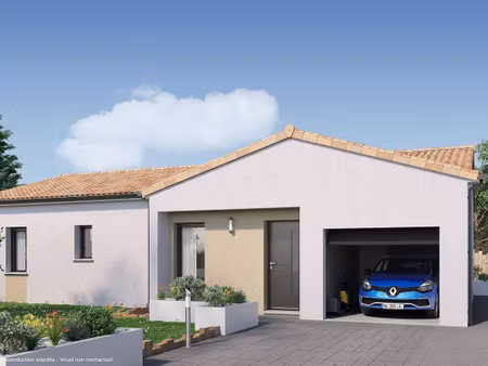 terrain avec maison neuve à vendre