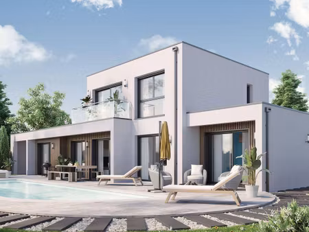 terrain avec maison neuve à vendre