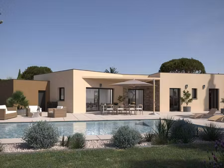 terrain avec maison neuve à vendre