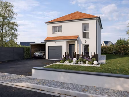 terrain avec maison neuve à vendre