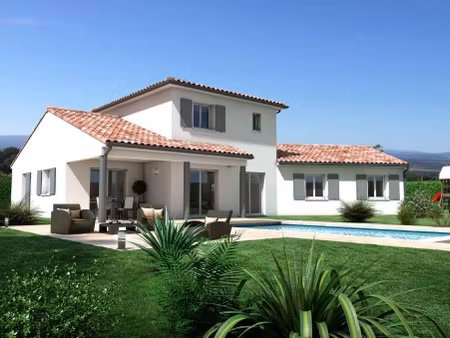 terrain avec maison neuve à vendre