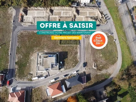 terrain constructible à vendre