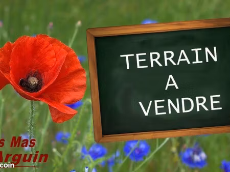 terrain constructible viabilisé à vendre