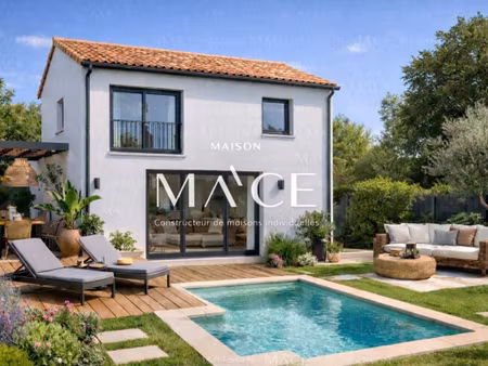 terrain avec maison neuve à vendre
