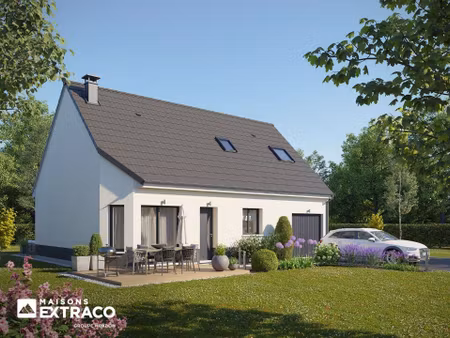 terrain avec maison neuve à vendre