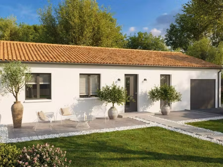 terrain avec maison neuve à vendre