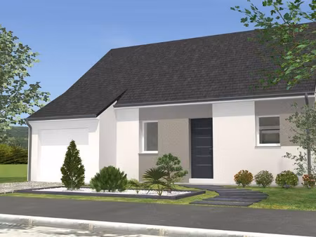 terrain avec maison neuve à vendre