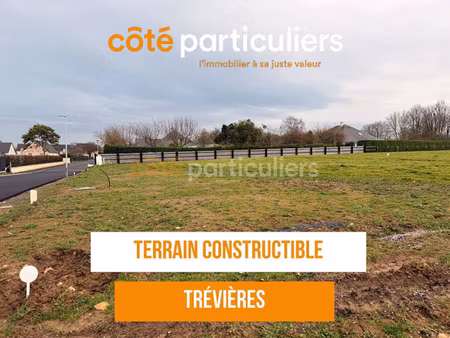 terrain constructible viabilisé à vendre
