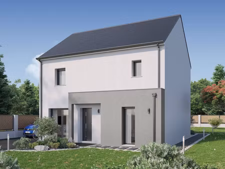terrain avec maison neuve à vendre
