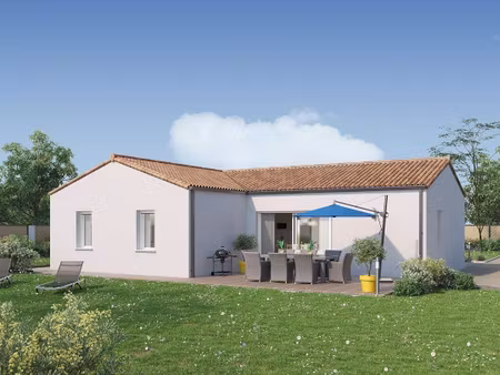 terrain avec maison neuve à vendre