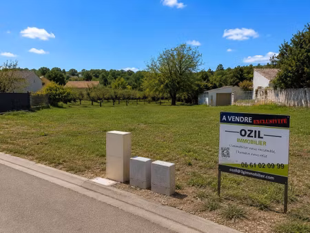 terrain constructible viabilisé à vendre