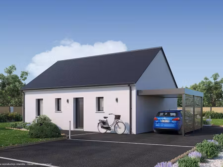 terrain avec maison neuve à vendre