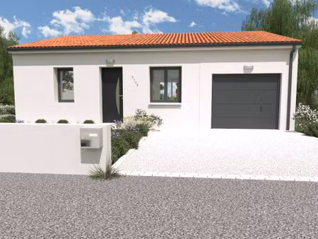 terrain avec maison neuve à vendre