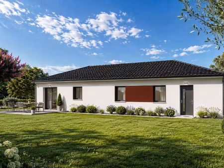 terrain avec maison neuve à vendre