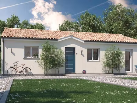 terrain avec maison neuve à vendre