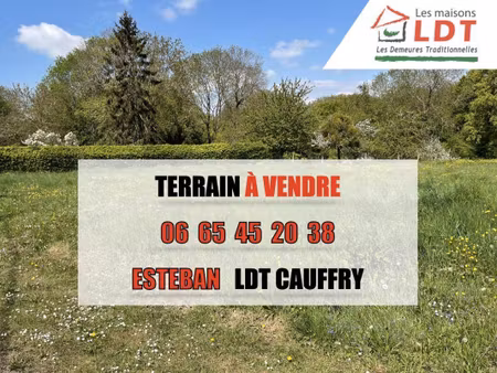 terrain constructible à vendre
