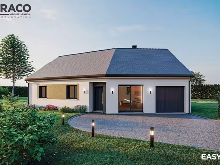 terrain avec maison neuve à vendre
