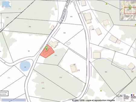 terrain constructible viabilisé à vendre