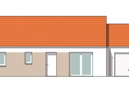 terrain avec maison neuve à vendre