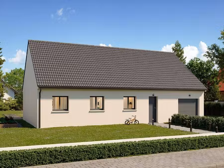 terrain avec maison neuve à vendre