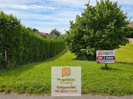 terrain constructible à vendre