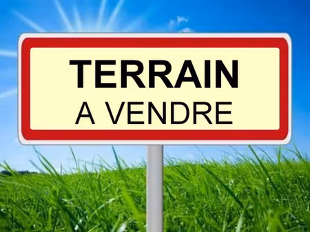terrain constructible à vendre