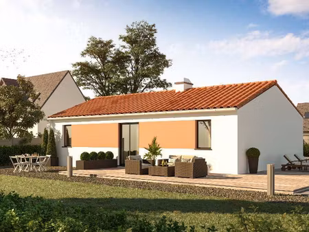 terrain avec maison neuve à vendre