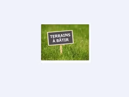 terrain constructible à vendre